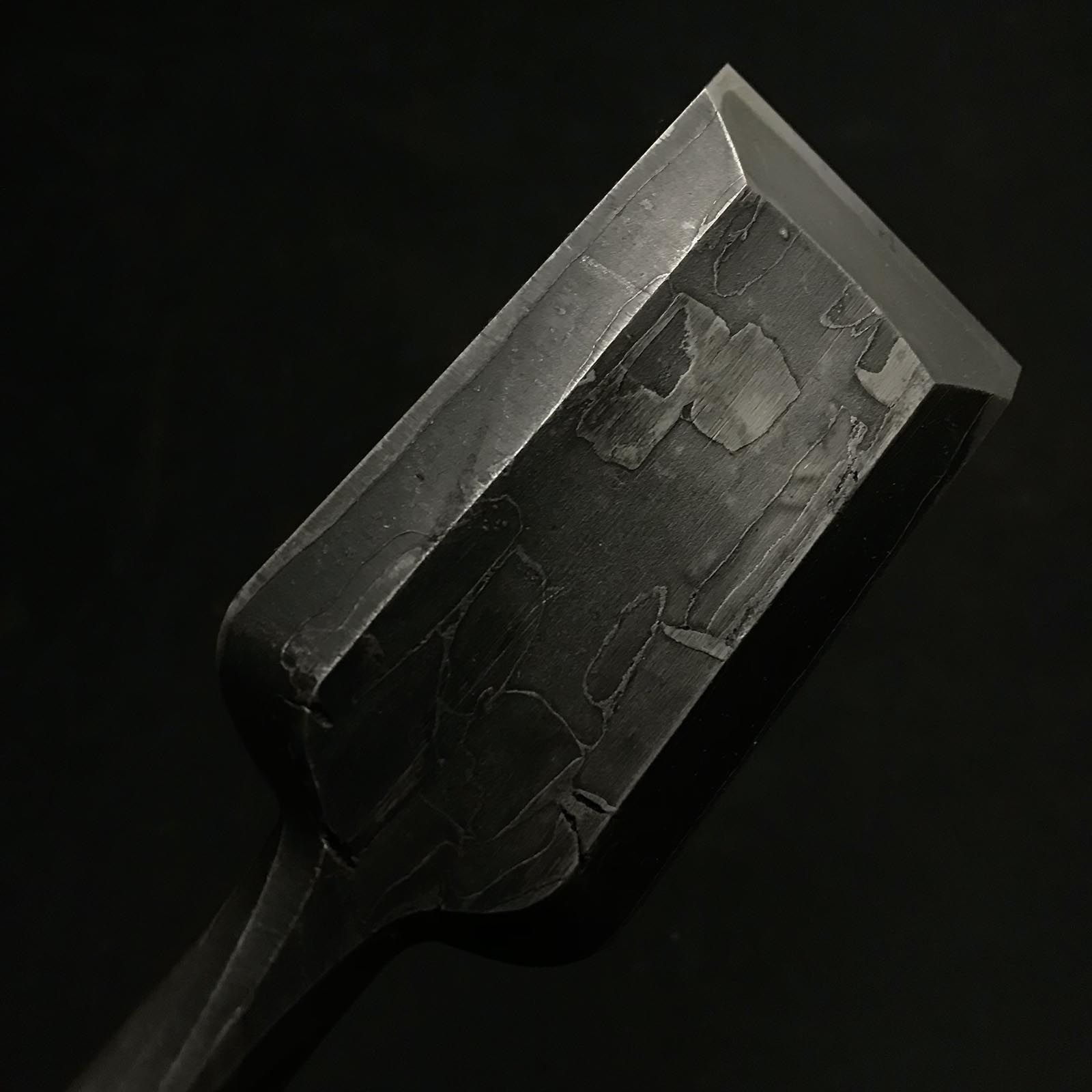 Old stock Kunikei 3rd Generations Special Timber chisels by Ikeda Yoshiro  掘出し物 無二 池田慶郎氏 三代目国慶作 叩鑿 48mm Tatakinomi