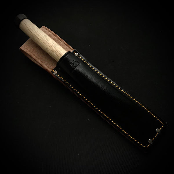 Bench Chisels Case with Cow leather  追入鑿用 腰袋 革製  Less than 30mm