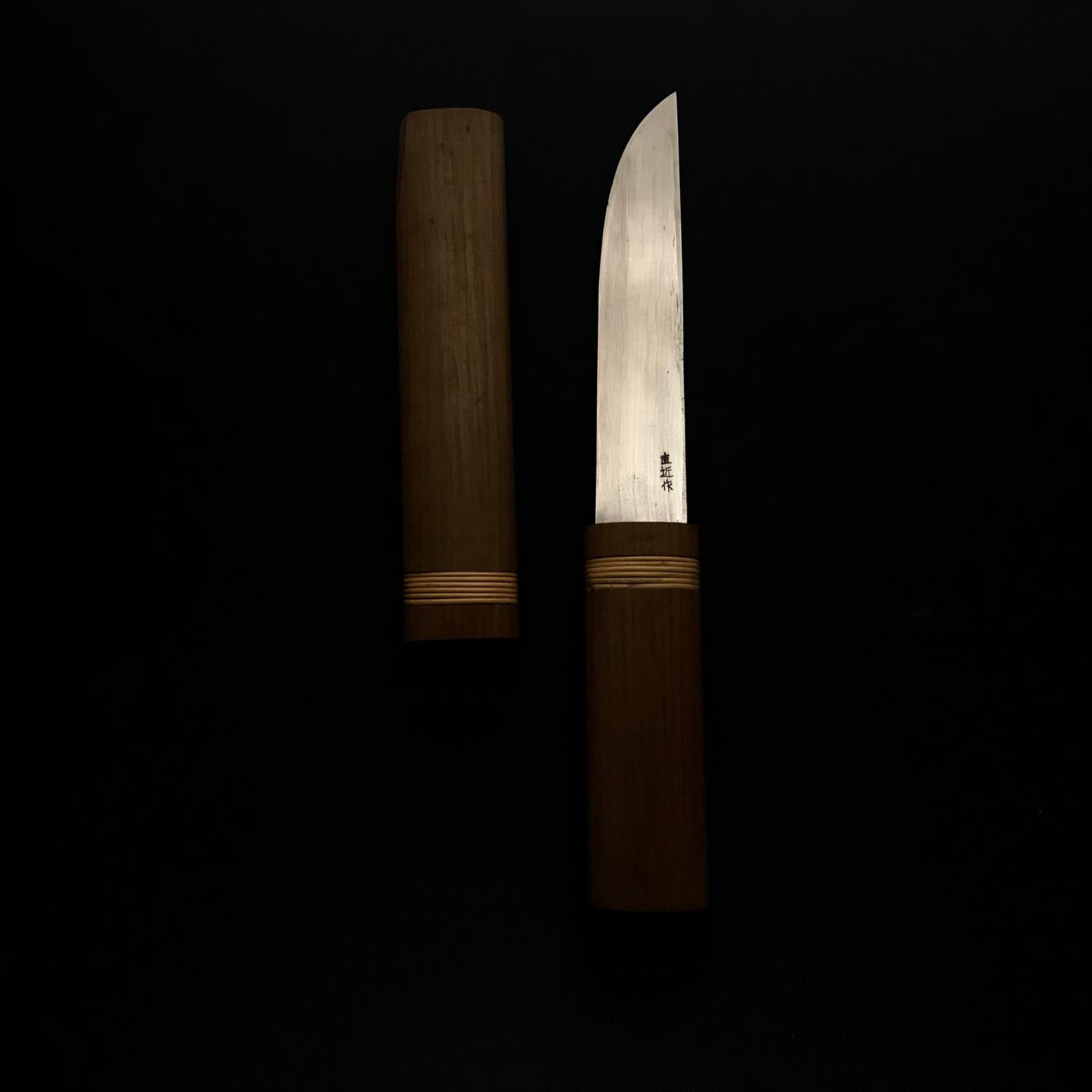 旧蔵 直親 和包丁 右手 掘り出し物 採作 小刀 右