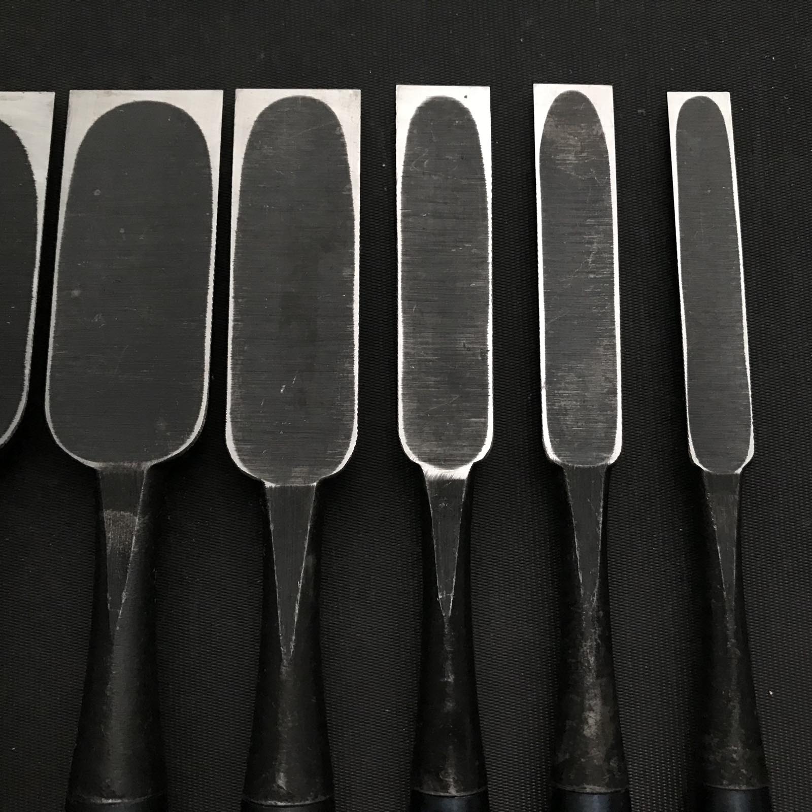 Sukekura Shorter Timber chisels with white steel by Ioroi 五百蔵