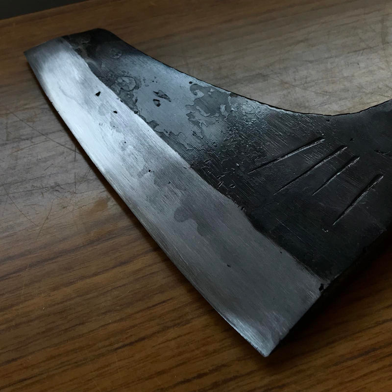 Kouetsu Japanese Carpenter's Axe head by Toshie 利栄作 侊悦 大工鉞 刃のみ Masakar ...