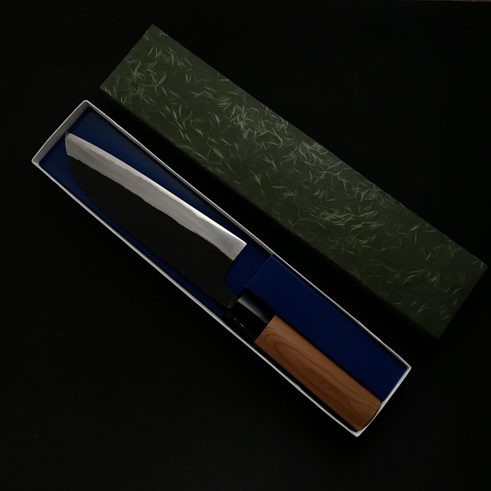 Shigefusa Kurouchi Santoku Bocho 重房作 黒打 三徳包丁 165mm YAMASUKE