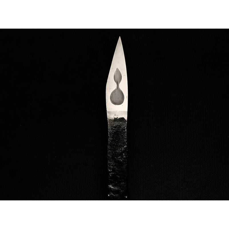 千代鶴是秀 瓢箪型裏 切出し小刀
Chiyotsuru Korehide Kiridashi Knives by Kurashige's Collection 