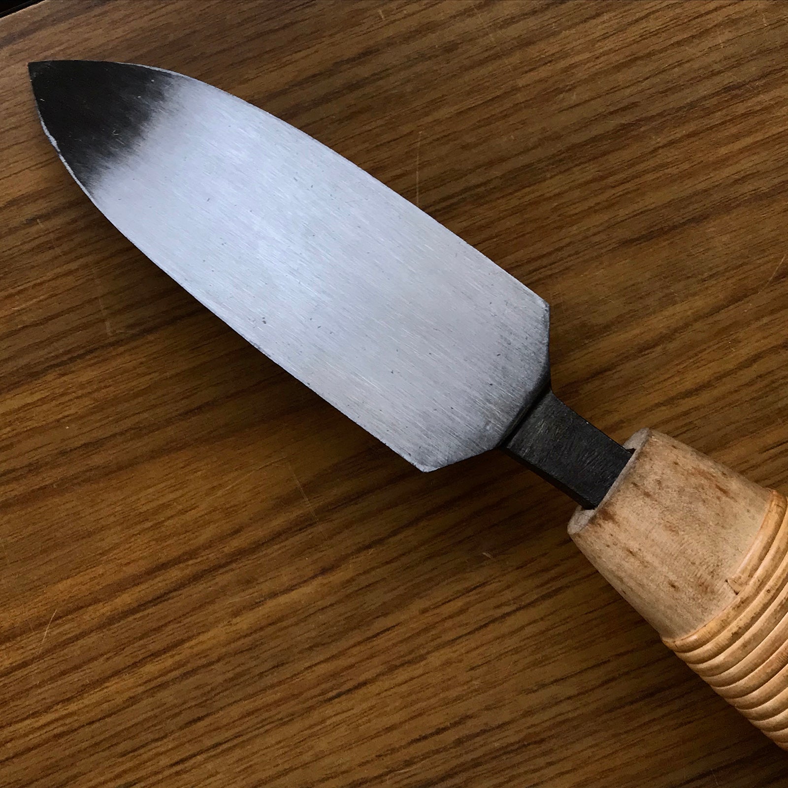 Large Yari Kanna by Imai Shigenobu with Saya 今井重信作 槍鉋 鞘付 145mm – YAMASUKE  KurashigeTools