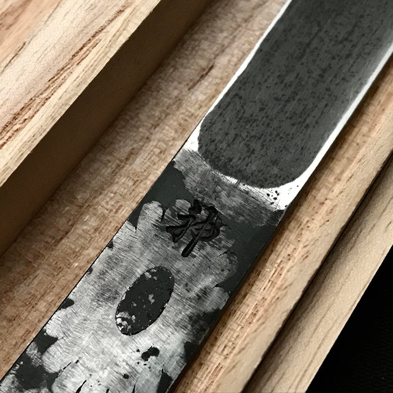 Old stock Mosaku Kiridashi Knives by Kanda Kioku 掘出し物 も作 切出し小刀 神 – YAMASUKE  KurashigeTools