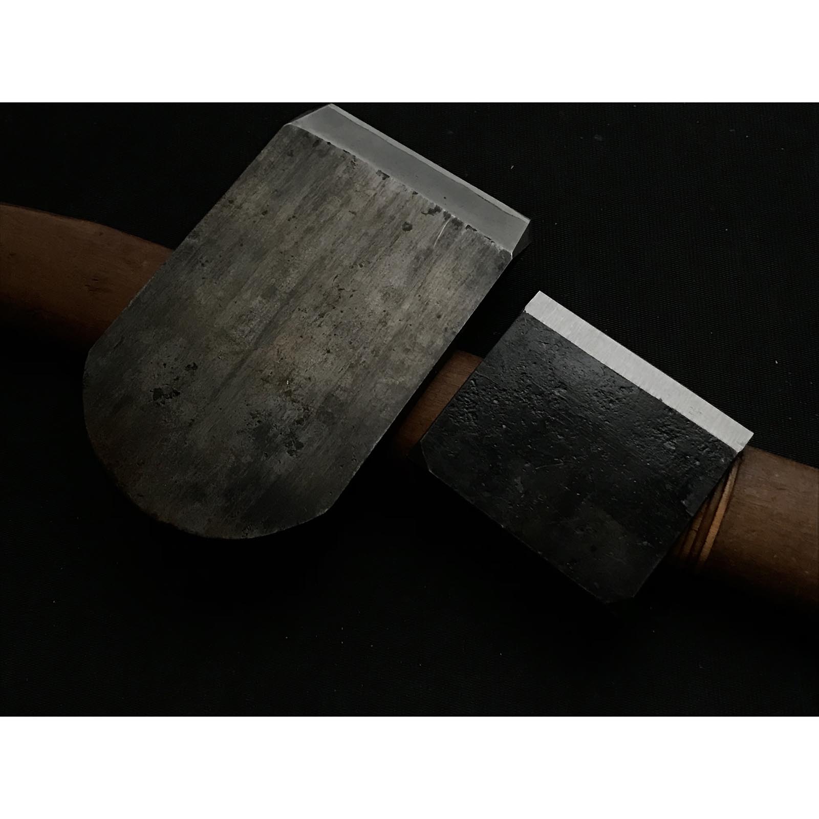 Old stock Tadaharu Smoothing Plane (Kanna) by Tsutsumitomoichi 掘出し物 堤朋一作 忠春 仕上げ鉋 70mm