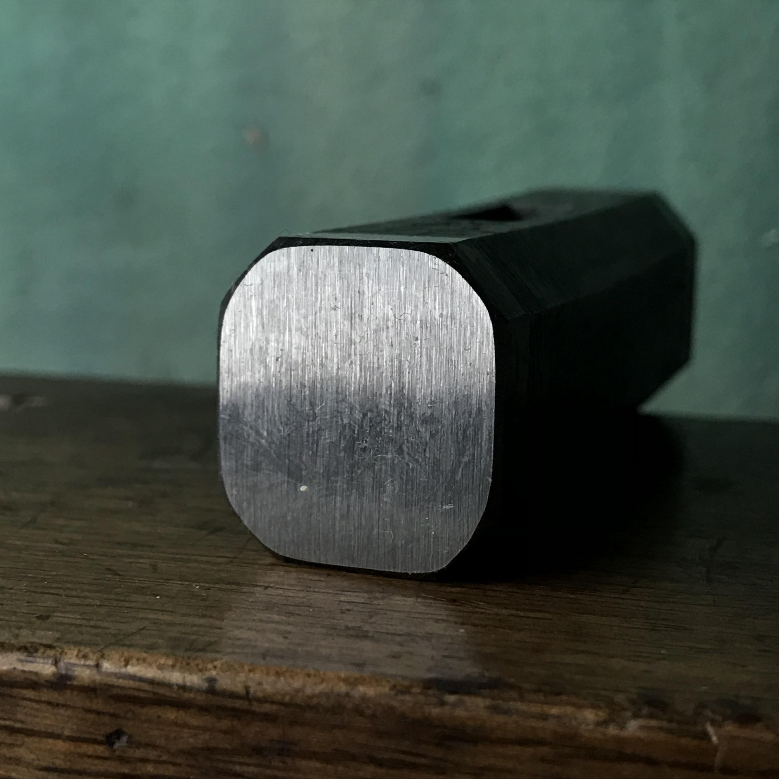 新品 マサツラ スクエアハンマーヤスリ仕上げ 正行 四角玄翁 ヤスリ仕上