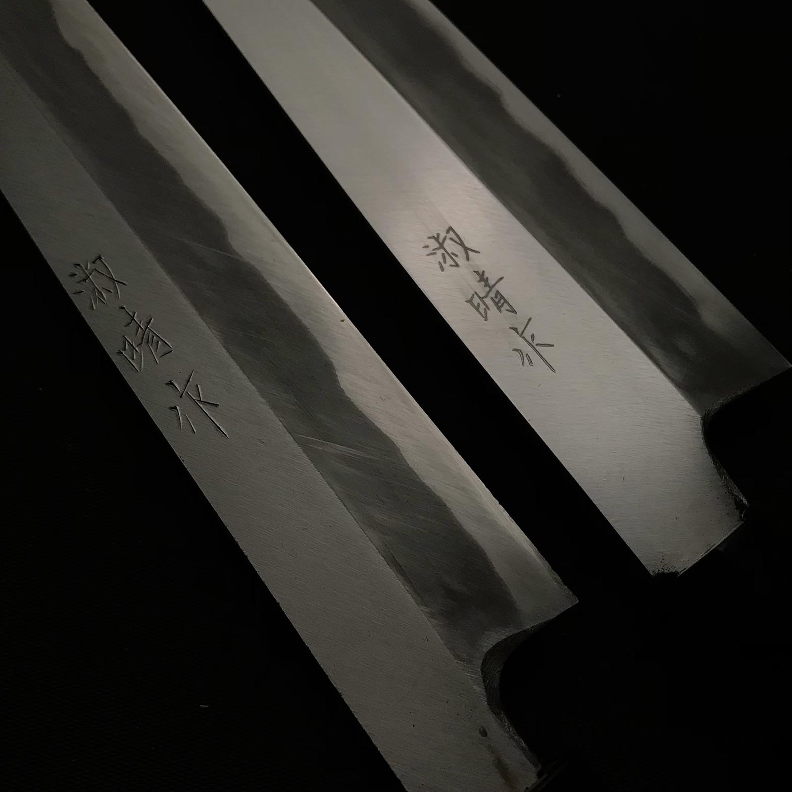 Toshiharu Yanagiba Bocho With Blue steel #2 淑晴 青紙2号鋼 柳刃包丁 240mm 270mm