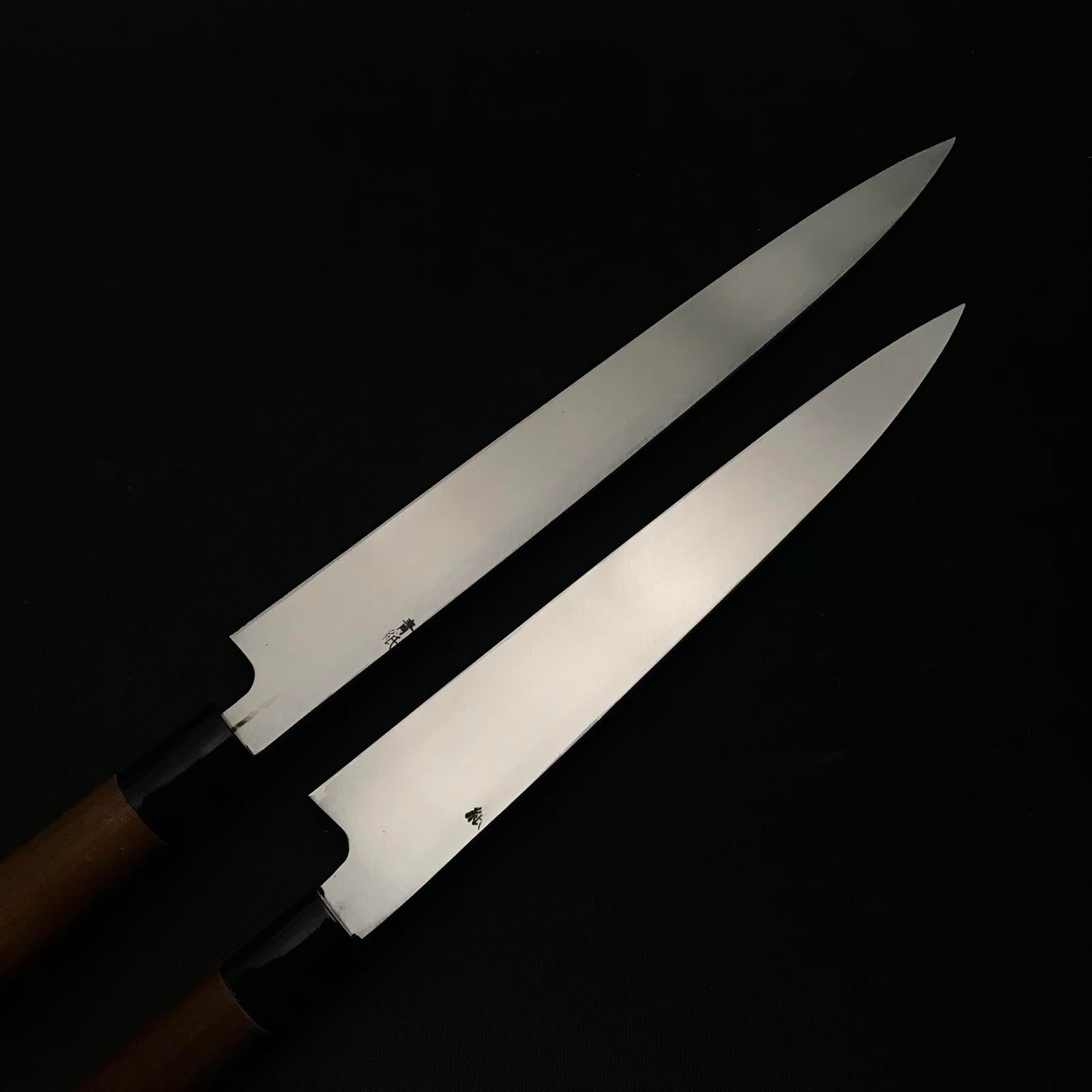 Toshiharu Yanagiba Bocho With Blue steel #2 淑晴 青紙2号鋼 柳刃包丁 240mm 270mm