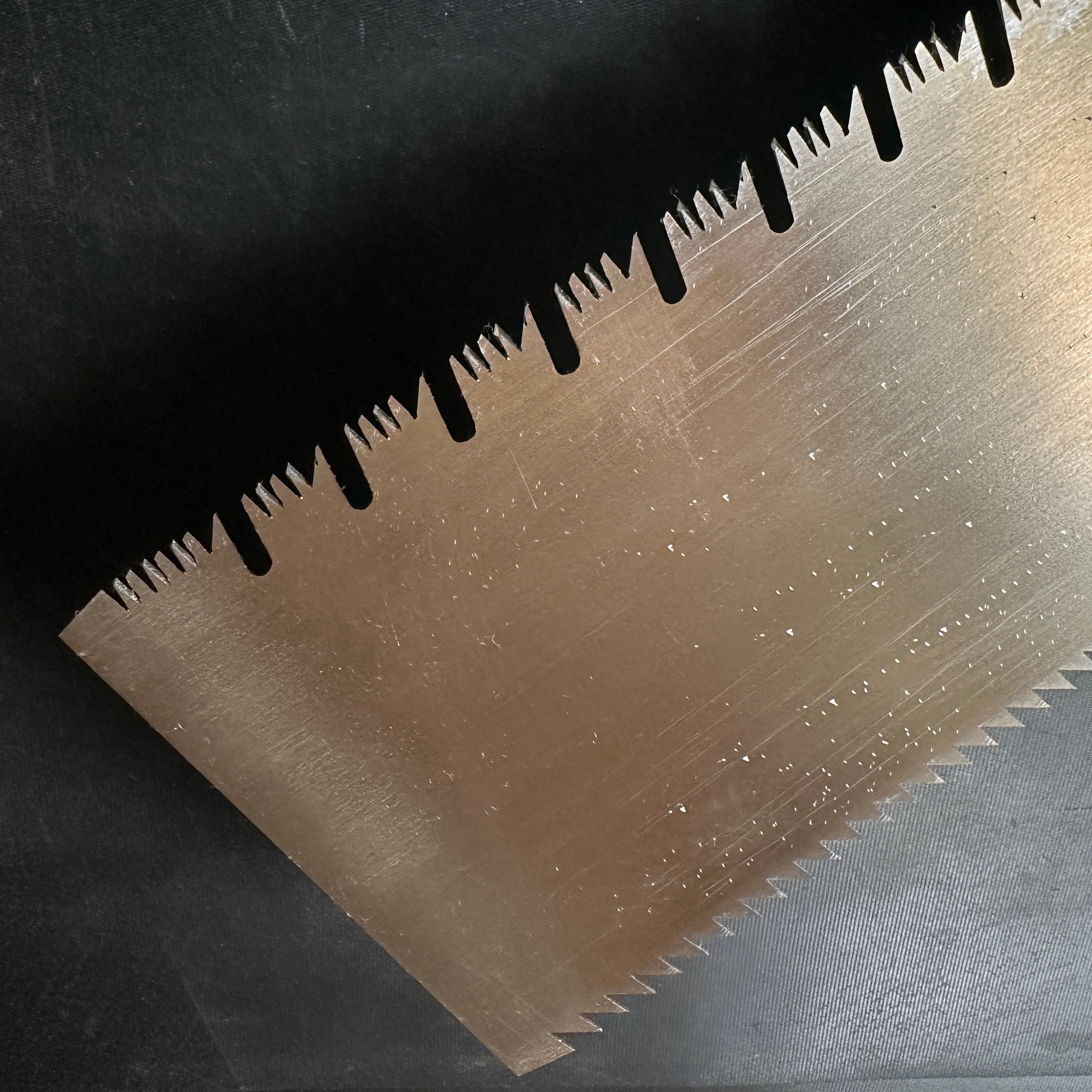 #60 Nagakatsu Double Edge (Ryoba) Saw with Eddy Type Handles For Hard Wood 長勝鋸 両刃鋸 渦巻き柄 広葉材用 270mm